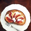 chokolin's cooksnap of when they made ＊いちぢくのトースト＊.