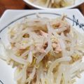 yupuchabu's cooksnap of when they made 減塩　もやしの辛し和え.
