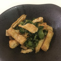 papikun's cooksnap of when they made きゅうりと炙り油揚げのごま酢和え.