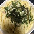 クックLYYTIX☆'s cooksnap of when they made 超早！大葉とみょうがで爽やか明太子パスタ.