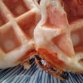RKRママ☆'s cooksnap of when they made ベルギーワッフル応用編　チェダーチーズワッフル♪.