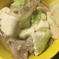 harutama's cooksnap of when they made 5分で一品！豚バラと豆腐の卵とじ.