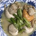 zinちゃん♡'s cooksnap of when they made ホタテのガーリックバター醤油炒め焼き♪.