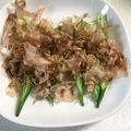 トラととら's cooksnap of when they made お酒のおつまみに！オクラのおひたし.