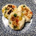 pinknosora's cooksnap of when they made はんぺんのまぜまぜ焼き.