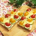 なつき☆ミ's cooksnap of when they made 朝食に♪きゅうりとトマトのカレートースト.