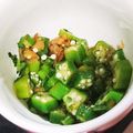 ひろゆま's cooksnap of when they made おくらの梅しそあえ.