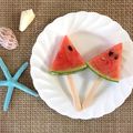 いなばっくす☆'s cooksnap of when they made 夏はスイカだねっ！リアル スイカバー♡.