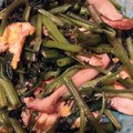 あき姫ちゃん's cooksnap of when they made 空芯菜としめじの卵炒め☆.
