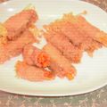 きらり流れ星's cooksnap of when they made なにがでるかな～♪豚巻きフライ.