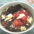 アンドーナツ☆'s cooksnap of when they made もずくとしらすとトマトのサンラータン.