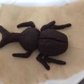 いぬさち's cooksnap of when they made 食べれちゃうカブトムシ❤ケーキの飾りに.