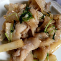ナオプー's cooksnap of when they made 豚こまと長芋のこんがり炒め♪.