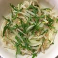 新米主婦Kちゃん's cooksnap of when they made もやしのナムル！大葉がおいしい.