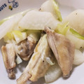 いかめし321's cooksnap of when they made 塩胡椒のみホロホロ手羽中と大根の煮物.