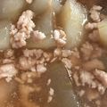 クック56847H☆'s cooksnap of when they made 冬瓜と鶏ひき肉の煮物.