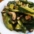 にゃ★にゃ's cooksnap of when they made 干しきゅうりと干し椎茸の生姜煮.