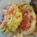 おけ～はん's cooksnap of when they made まるごと♪春キャベツと桜えびのグリル.