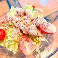 ✩RoHa✩'s cooksnap of when they made 味ぽんのごまドレッシング☆冷しゃぶに最適.