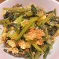 ｎｕｋａｄｕｋｅ's cooksnap of when they made 小松菜のツナおかか和風玉子とじ.