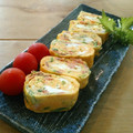 mayuyuキッチン's cooksnap of when they made 鮭ネギマヨのふわふわ玉子焼き.