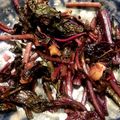 クックIKLYXO☆'s cooksnap of when they made 葉アマランサスred spinach炒め.