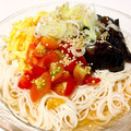 R★Hママ♥'s cooksnap of when they made 夏にさっぱり！トマトと揚げ茄子の素麺☆.