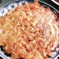 Axx03's cooksnap of when they made 残りカレーをリメイク♪カレーお好み焼き.