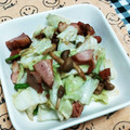 まぶたん's cooksnap of when they made 超簡単！きのことキャベツのマヨネーズ炒め.