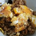 島猫。's cooksnap of when they made 炊飯器で簡単ガーリックライス.