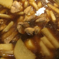 kk01's cooksnap of when they made 簡単♪鶏肉と山芋の煮物.