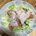 kikamata's cooksnap of when they made 簡単な豚肉しゃぶしゃぶ絶品サラダ.