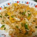 mikki1001's cooksnap of when they made 子ども喜ぶ♪コーン味噌バターチャーハン.