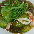 しゃとちゃん's cooksnap of when they made 混ぜるだけ♪きゅうりとカニカマのもずく酢.