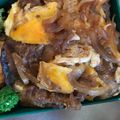 クックTAKE♪'s cooksnap of when they made 残り物や市販の物で！簡単！カツ丼弁当☆.