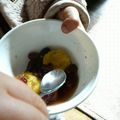 ゆっかりー９９'s cooksnap of when they made 冬至に…カボチャのお団子ぜんざい.
