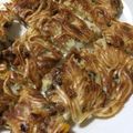 tomo‎✩'s cooksnap of when they made 離乳食完了期～手掴みで素麺＆納豆おやき♥.