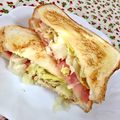 ふたごゆき's cooksnap of when they made グリルドチーズサンドイッチ.