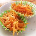 MHR2mama's cooksnap of when they made 簡単！お弁当用！人参きんぴらにチーズ.