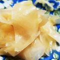 エスペロス's cooksnap of when they made お寿司屋さんの新生姜の甘酢漬け・ガリ.
