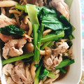 きなりん＊'s cooksnap of when they made 小松菜うま炒め.