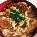 tomato1113's cooksnap of when they made 市販のトンカツでカツ丼.