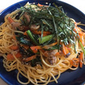 ふーま161513's cooksnap of when they made 鯖と青菜の和風パスタ.