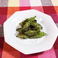 SP♪'s cooksnap of when they made ブロッコリーの茎のゆかり和え.