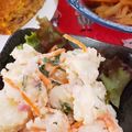 たまさぶろうの部屋's cooksnap of when they made 黒胡麻たっぷり☆わさびマヨのポテトサラダ.