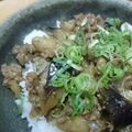 よし33☆'s cooksnap of when they made なすとひき肉のうま味噌丼♪.
