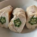 もきち☆'s cooksnap of when they made ささみのオクラ巻き.