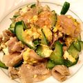 愛猫ベリー's cooksnap of when they made きゅうりのガーリック炒め.