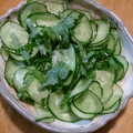 ナンキンハゼ's cooksnap of when they made きゅうりの大葉・しょうが和え.