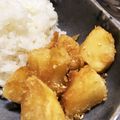 あたむ❤189's cooksnap of when they made 薩摩芋より甘さ控☆揚げないじゃが大学芋.